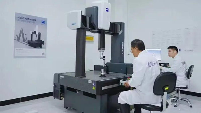 灵璧县轴承研发服务中心。（灵璧县委宣传部 供图）