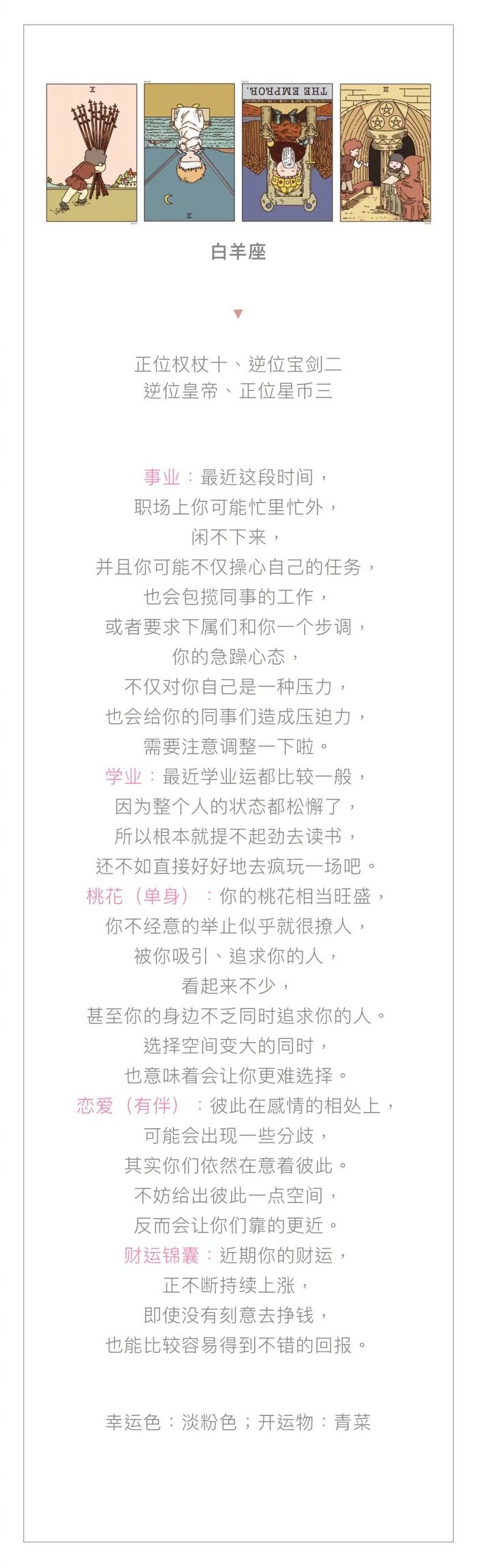12星座????本周小巫卡牌????（12.23～12.29）