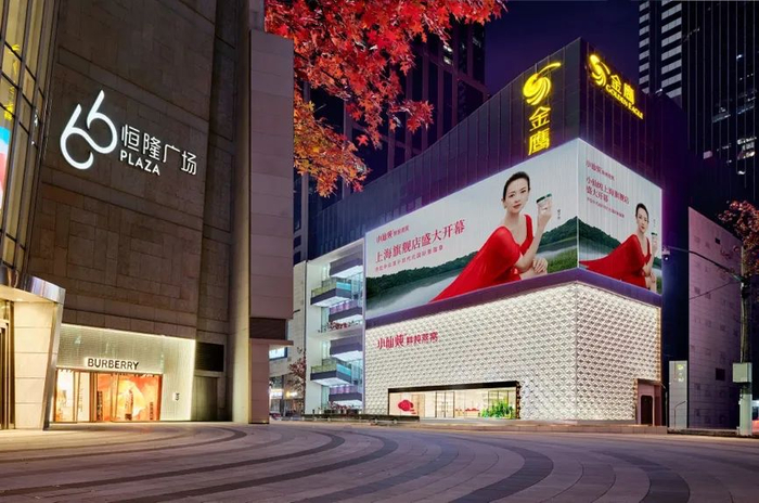 小仙炖上海旗舰店位于上海南京西路商圈