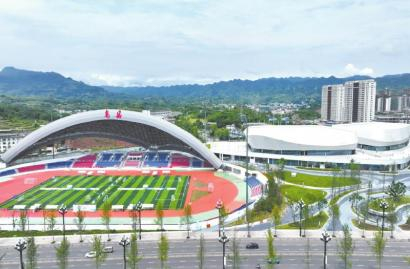 高县翰笙文化体育艺术中心。