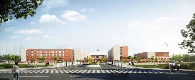 北京师范大学昌平实验学校效果图