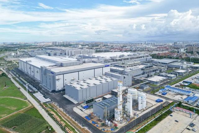 天马光电子第8.6代新型显示面板生产线项目。中建八局 图