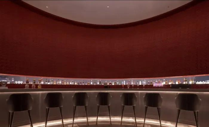 曲水兰亭的酒水吧台 △图片来源：商家大众点评页面