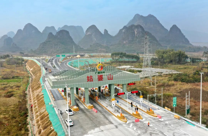 贺州北过境线高速及连贺高速12月30日通车|贺州市|高速公路|广西_新浪