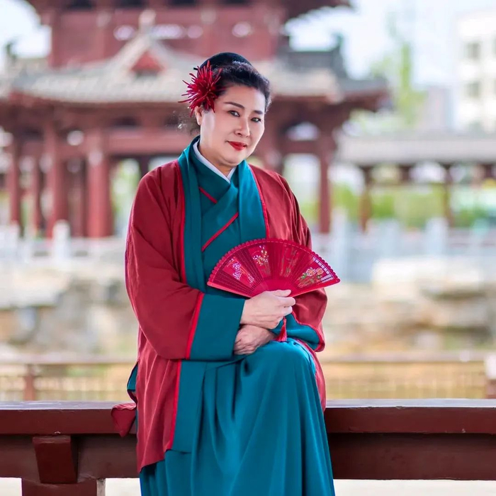 开封“王婆”赵梅。图源：央视网