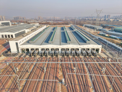 郑州地铁鸟瞰图 拍摄于2024年12月