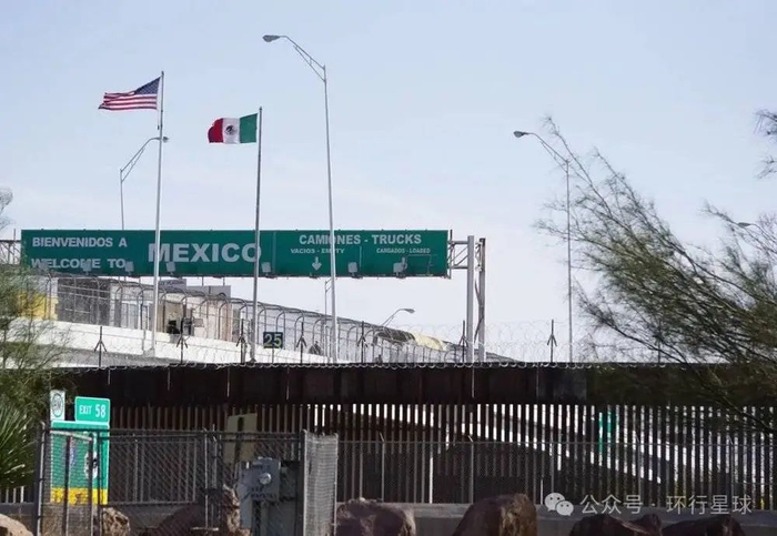 墨西哥和美国之间的边境检查站  图：shutterstock