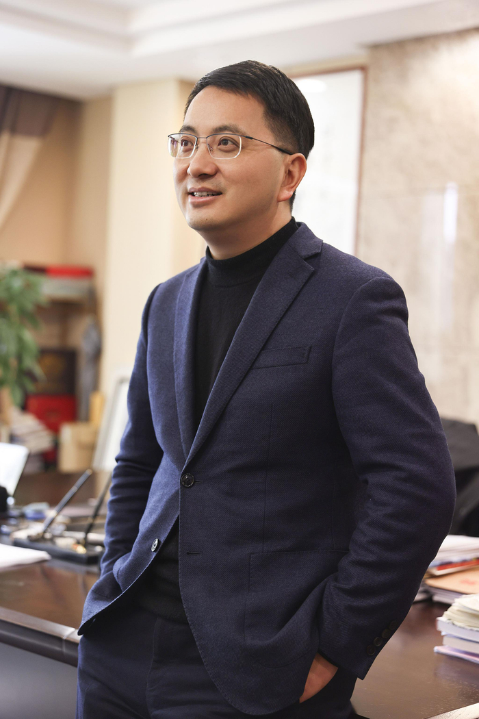 海澜集团党委副书记、副总裁江南。图/受访者供图