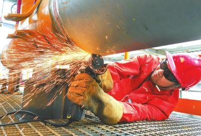 　　啃下增储上产“硬骨头”。李宇 摄