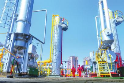 　　西南油气田公司重庆气矿。　　程红 摄