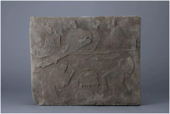 △  歌舞宴乐画像石