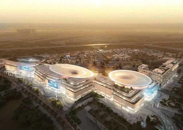 “湾里”超级商业娱乐综合体效果图