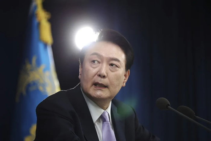 韩国总统尹锡悦 资料图。图源：视觉中国