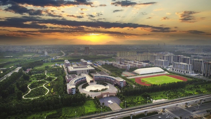 良乡大学城科技园。房山区委宣传部供图