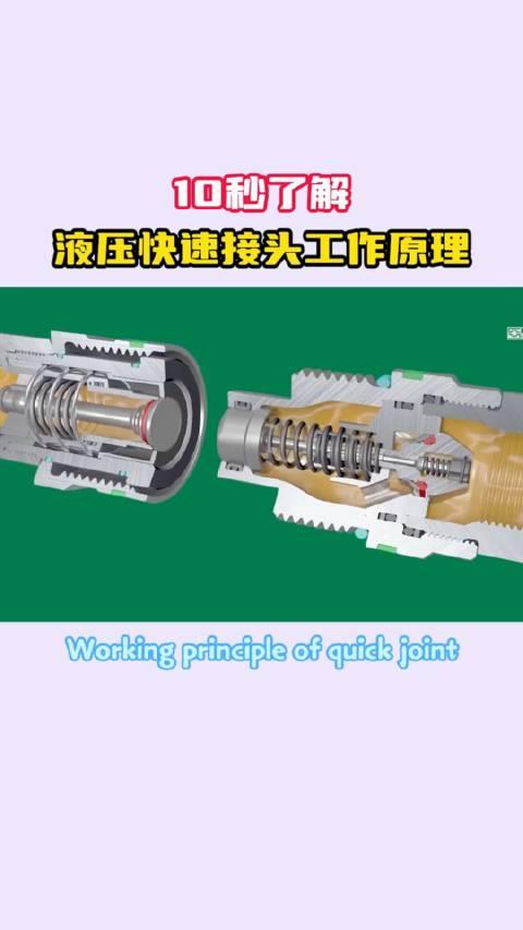 气泵快速接头结构原理图片