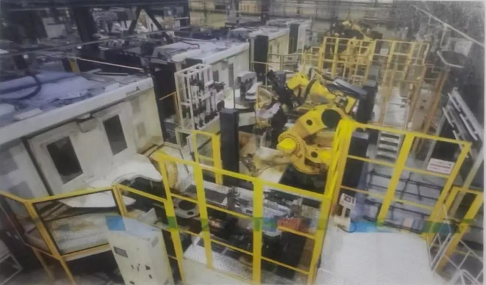 FANUC机械加工工厂（来源：FANUC企业简介彩页）