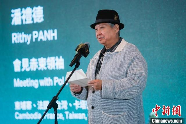 图为第18届亚洲电影大奖评审主席、香港功夫影星洪金宝在记者会发言。 主办方供图