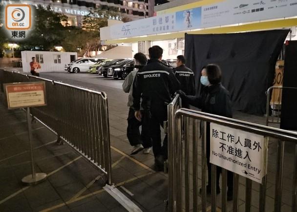 警方在场调查。图源：香港东网