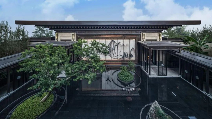 5个经典庭院案例,优秀景观设计解析!|庭院景观|卧室|自然|苏州|瀑布_新浪新闻