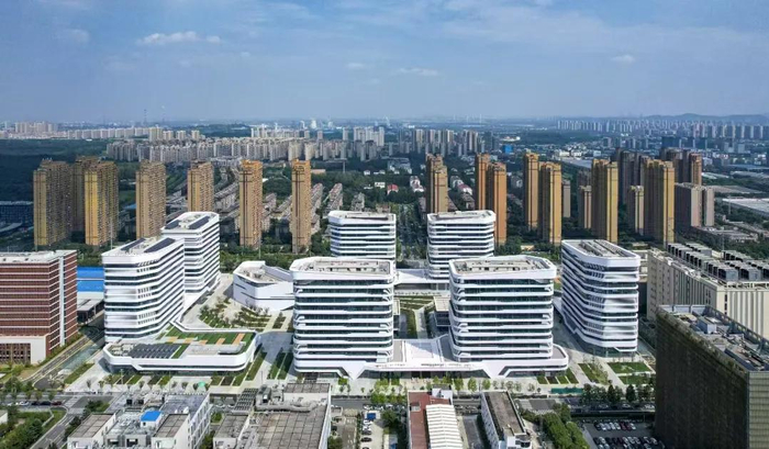 江北新区现代产业中心。