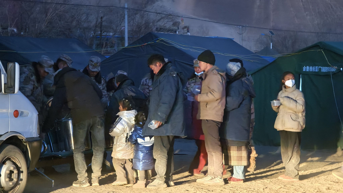 长所乡森嘎村安置点