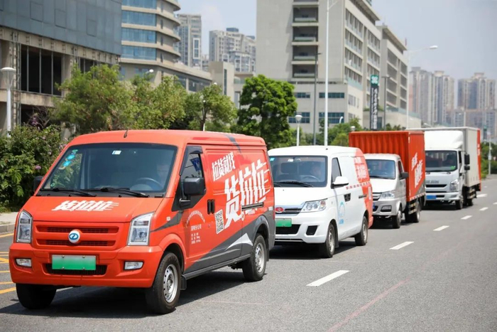 货拉拉平台上的新能源货车
