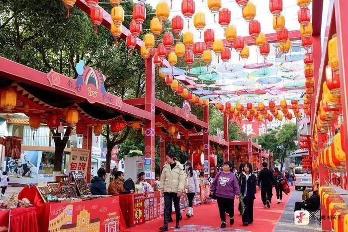 金俊广场年货街