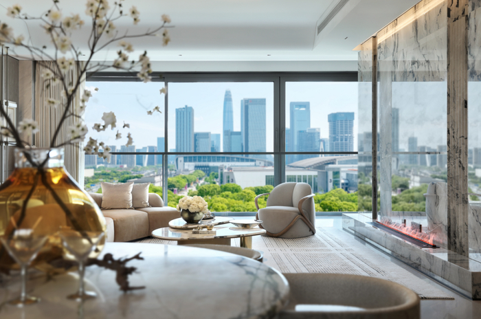 保利·海晏天珺样板房实景拍摄，仅供参考，不作为交付依据