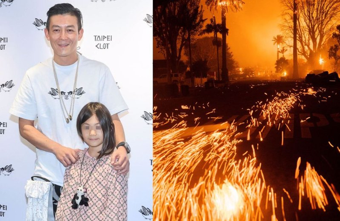 陈冠希与女儿共同出席活动（资料图） 中时新闻网