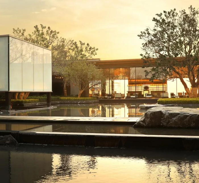 保利·明州瑧悦示范区实景拍摄