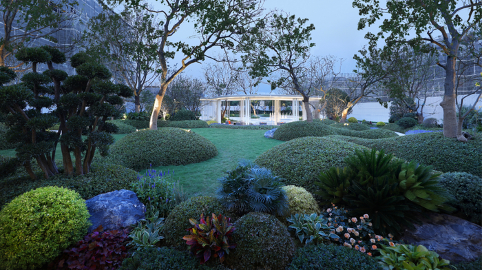 保利·和颂文华示范区实景拍摄