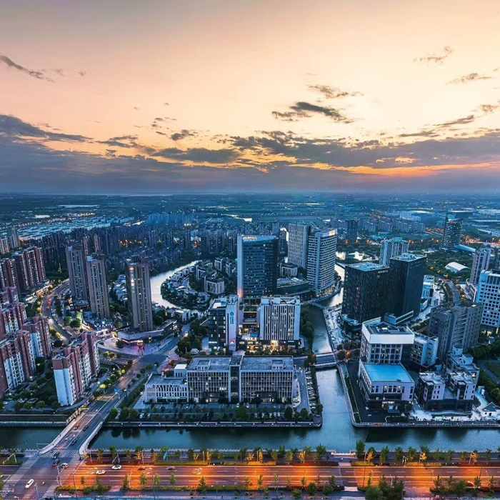 青浦新城。本文图片 青浦区供图