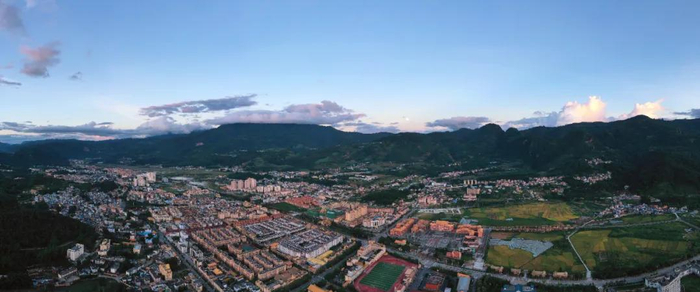 沧源县城全景 资料图
