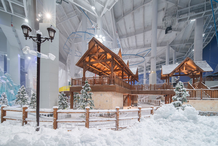 上海浦东耀雪冰雪世界 图片源自：视觉中国