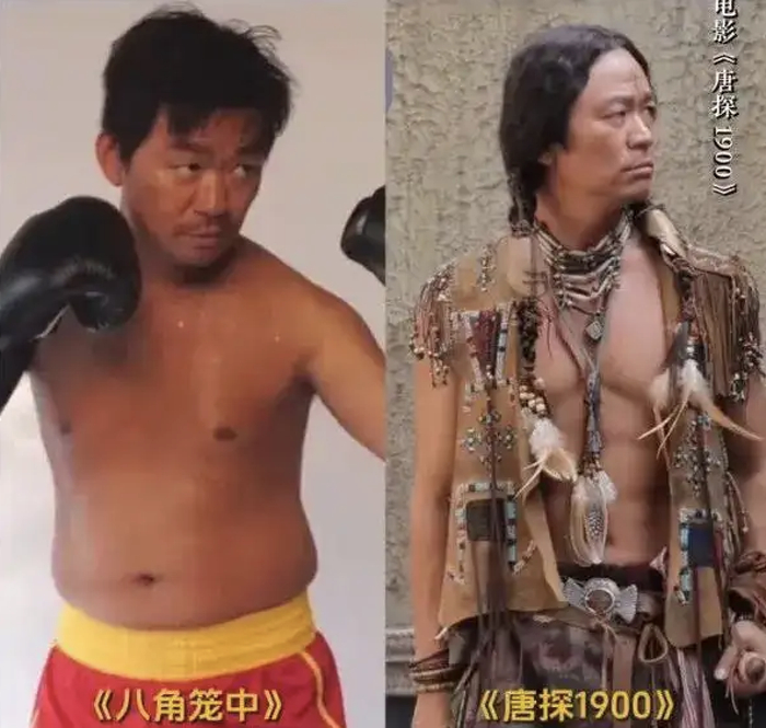 王宝强为了电影先增重，后减重。