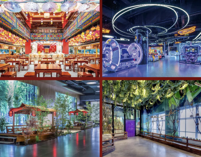 〓 大到可以在里面玩碰碰车/图源：银河欢乐水世界