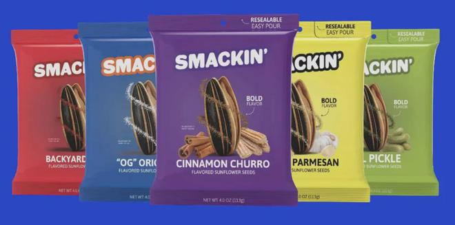 Smackin'瓜子；图片来源：Smackin'