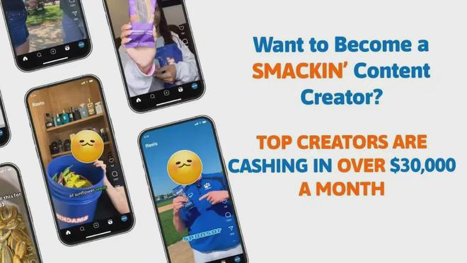 Smackin'在努力经营创作者平台；图片来源：观火