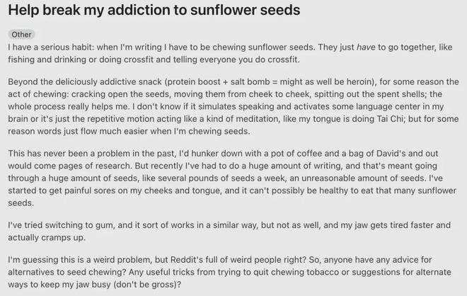 Reddit网友求助；图片来源：Reddit