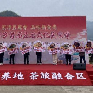 品味“新食尚” 黟县宏潭乡首届豆腐文化美食季开幕_手机新浪网