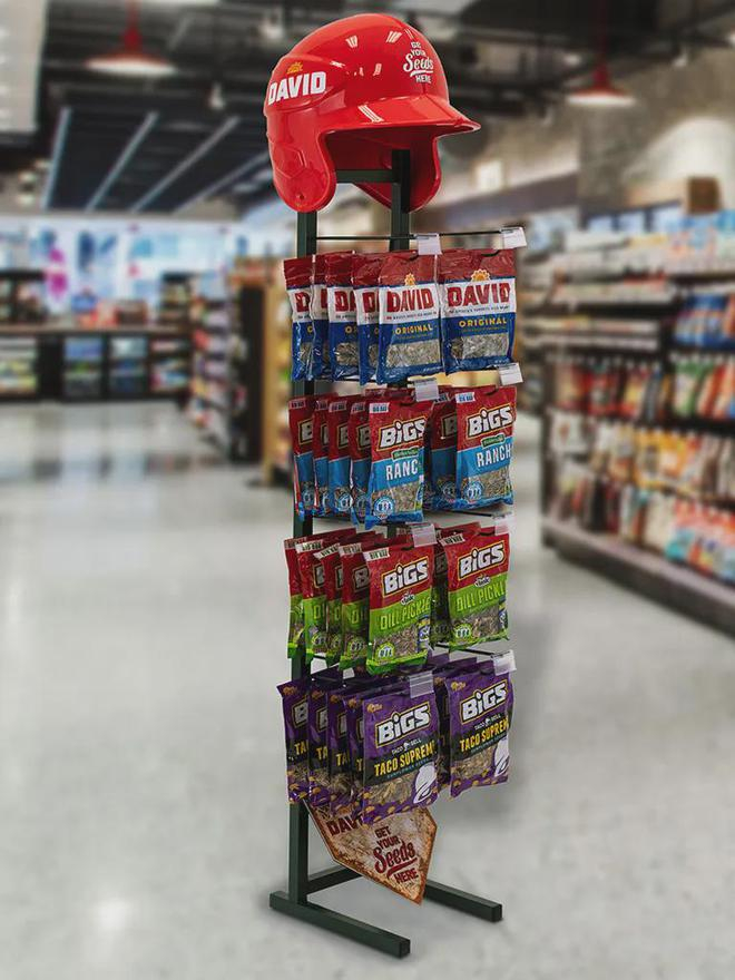 棒球场外的瓜子售卖处；图片来源：Bish Creative