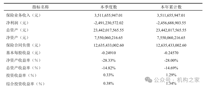 来源：申能财险2024年4季度偿付能力报告
