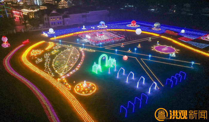 原城纪“花灯迎春”主题花灯展