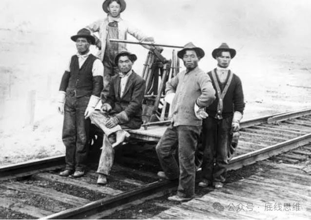 为修通美国铁路九死一生的华工