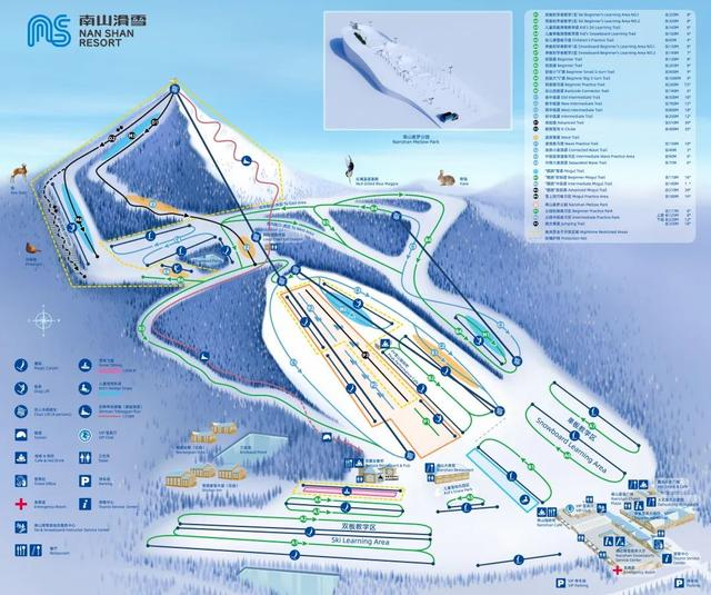 图源：南山滑雪场微信公众号