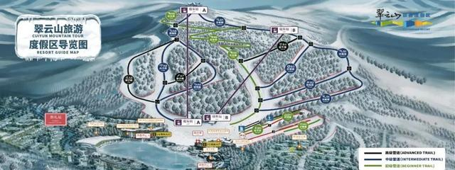 图源：翠云山银河滑雪场微信公众号