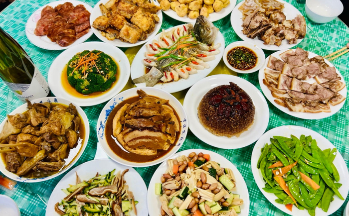 ▲年夜饭。新京报资料图