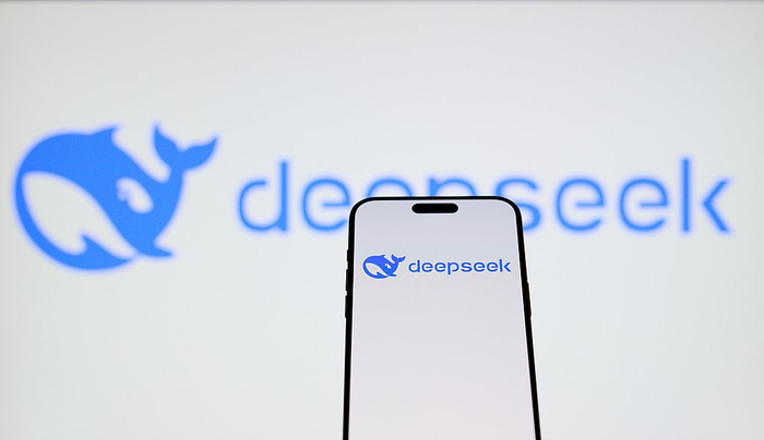 DeepSeek&nbsp; 视觉中国 资料图