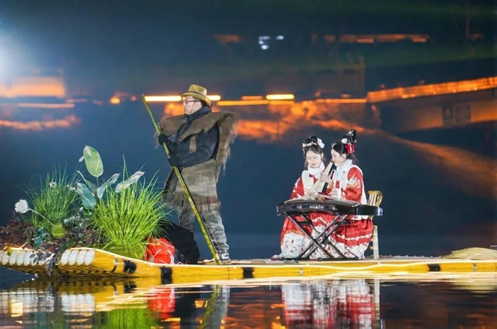 溪口风景区。通讯员 张志大