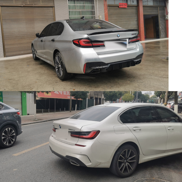 改装后的宝马530和宝马三系  吴典摄